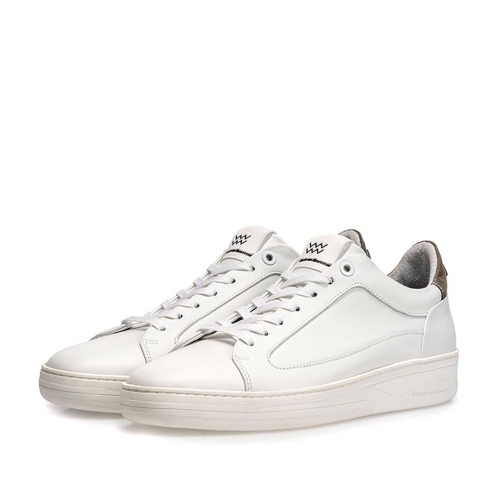 13265/27 - Kalbsleder-Sneaker weiß 13265/27 - Kalbsleder-Sneaker weiß