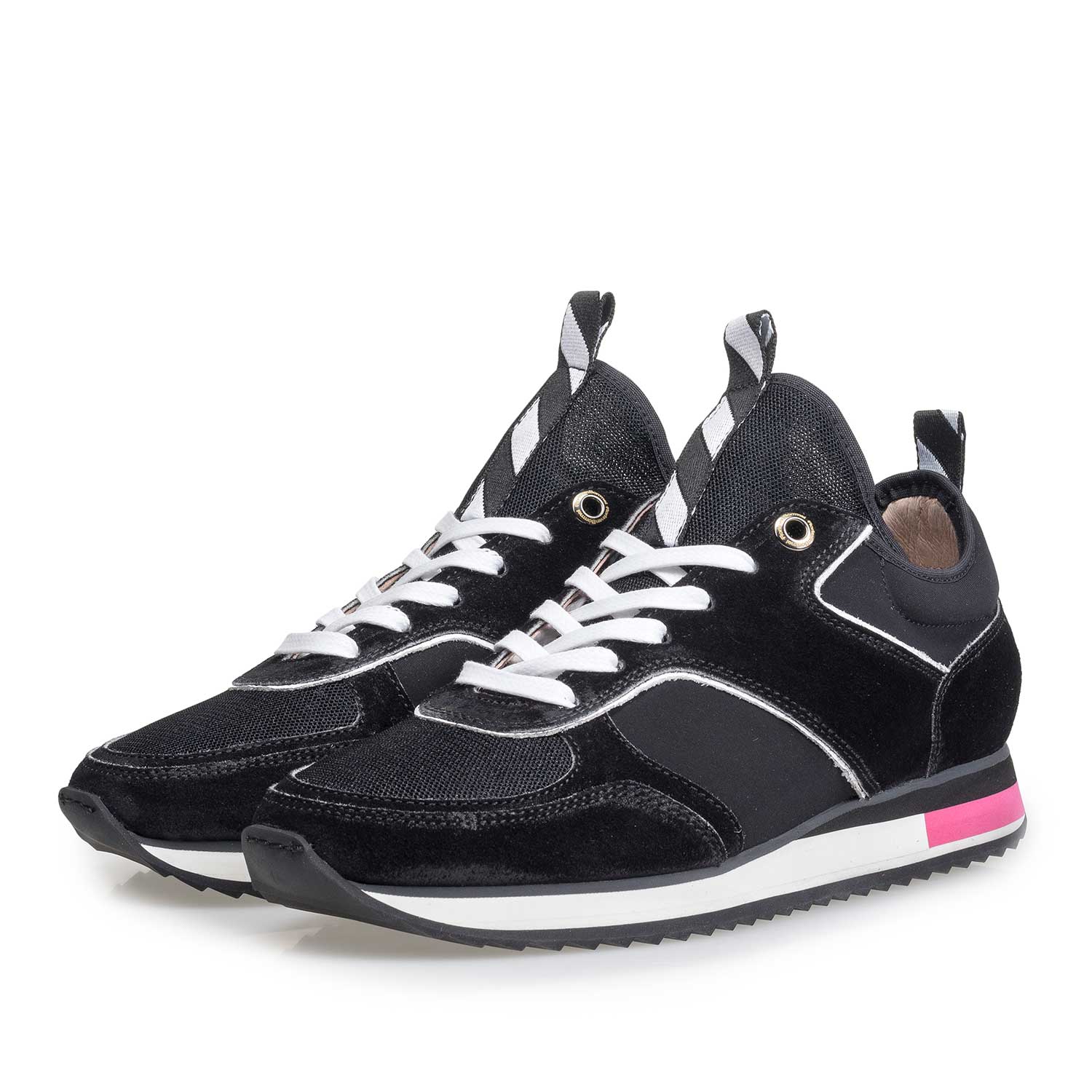 85277/00 - Schwarzer Wildleder-Sneaker 85277/00 - Schwarzer Wildleder-Sneaker