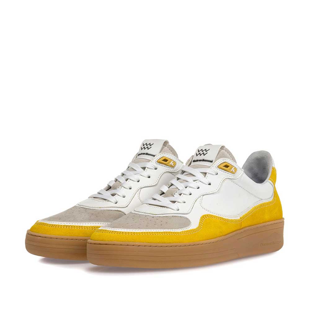 16271/04 - Sneaker suede leather yellow 16271/04 - Sneaker suede leather yellow