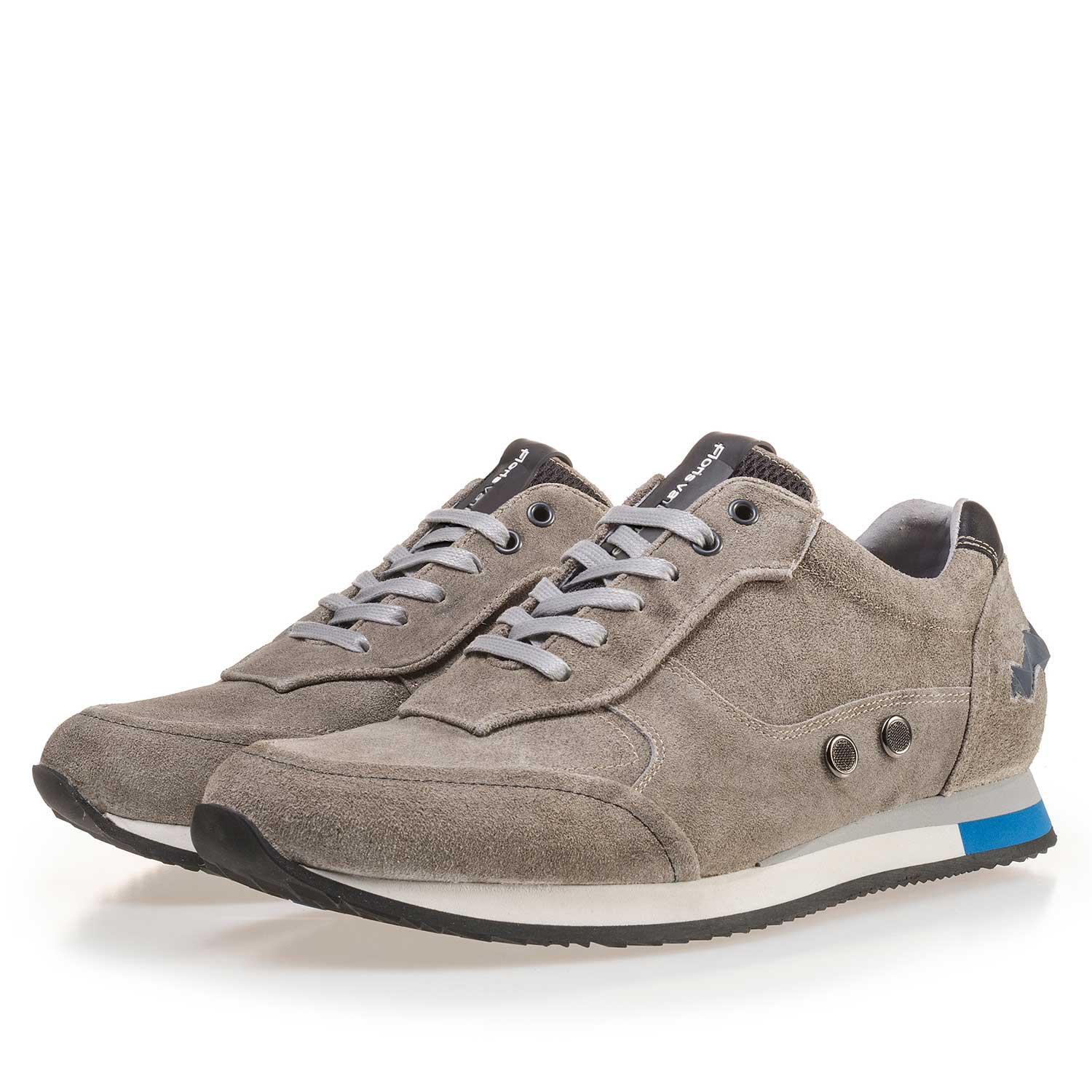 16223/03 - Olivgrüner Wildleder Sneaker 16223/03 - Olivgrüner Wildleder Sneaker