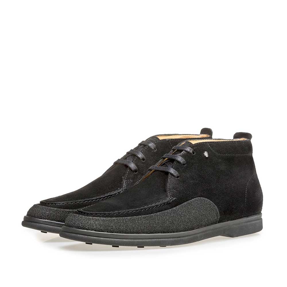 20205/06 - Mid-high suede leather lace boot 20205/06 - Mid-high suede leather lace boot