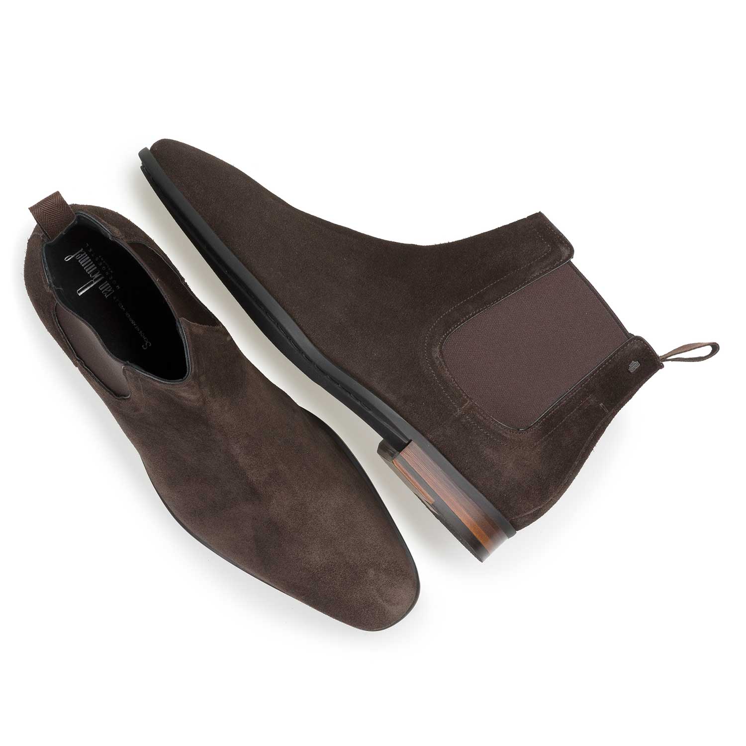 10342/00 - Dunkelbrauner, gewachster Chelsea Boot 10342/00 - Dunkelbrauner, gewachster Chelsea Boot
