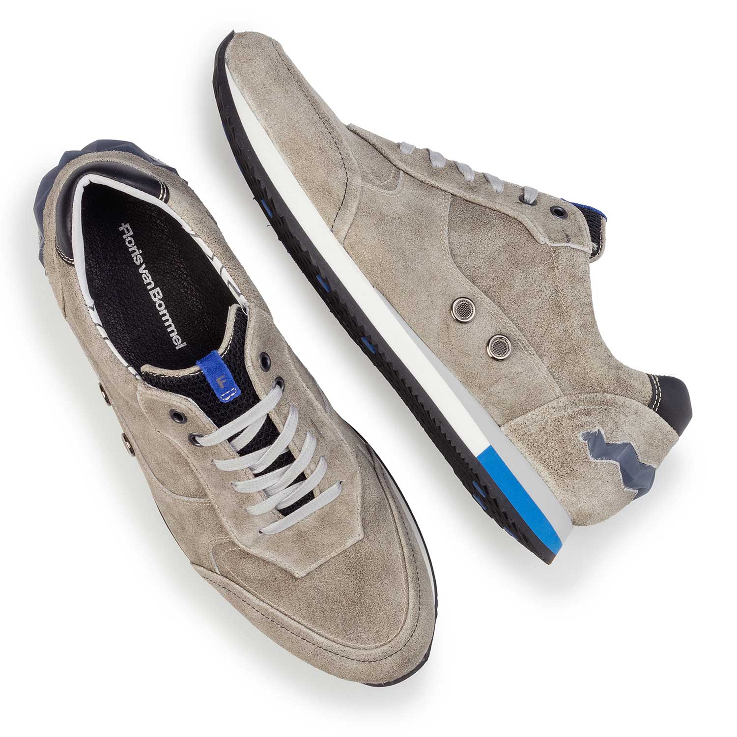 16223/03 - Olivgrüner Wildleder Sneaker 16223/03 - Olivgrüner Wildleder Sneaker