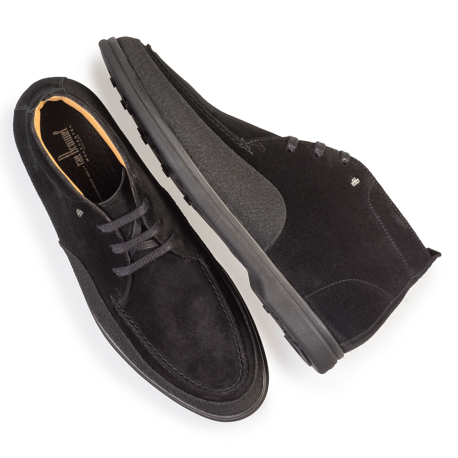 20205/06 - Mid-high suede leather lace boot 20205/06 - Mid-high suede leather lace boot