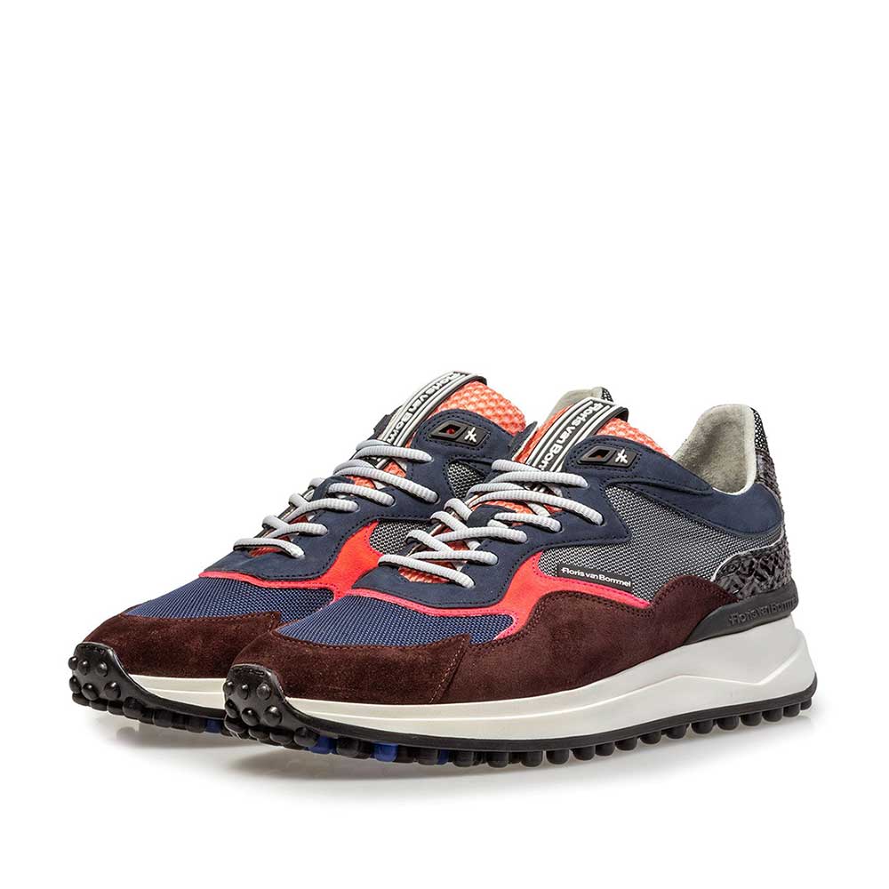 16339/08 - Roter Wildleder-Sneaker 16339/08 - Roter Wildleder-Sneaker