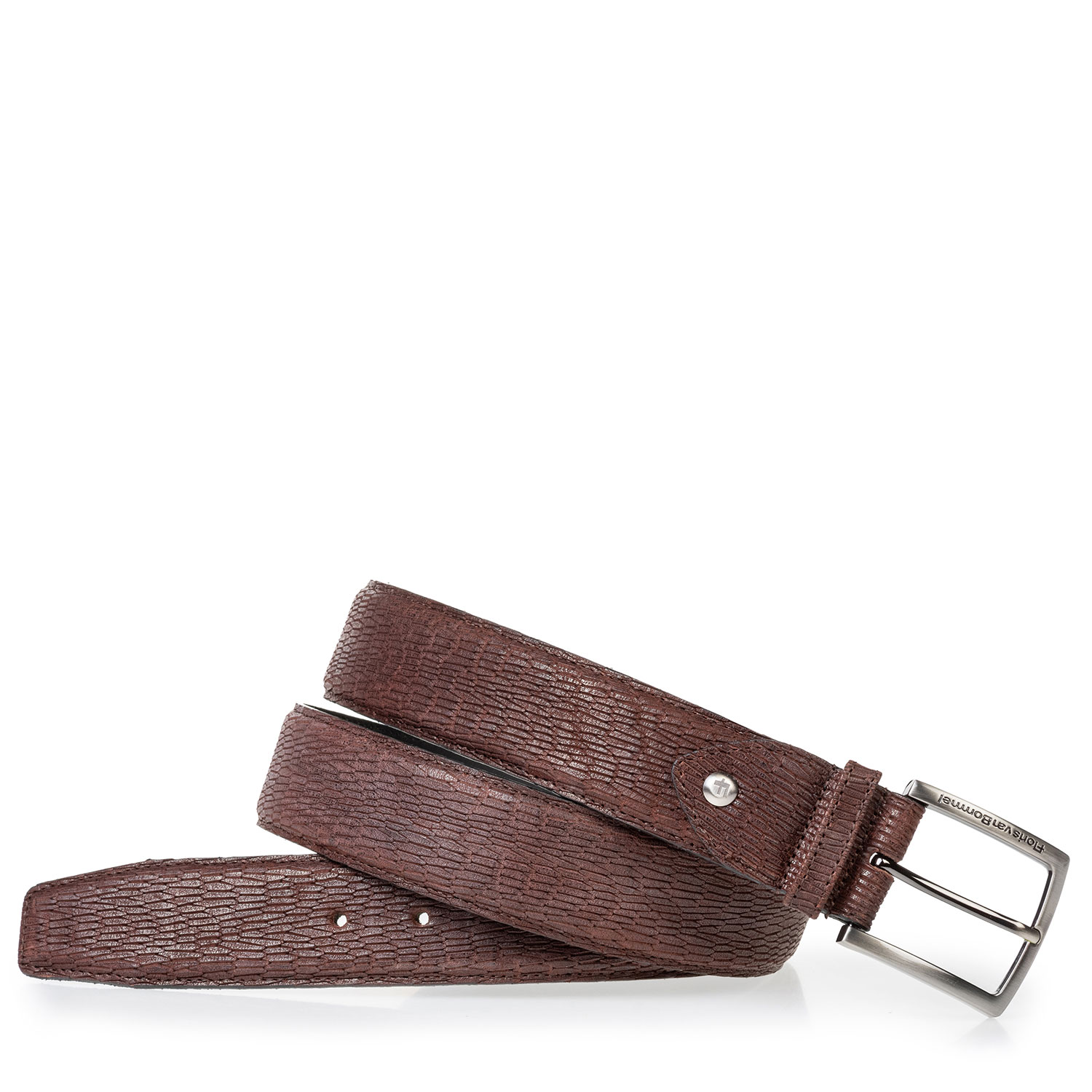 75202/62 - Leather belt with print 75202/62 - Leather belt with print
