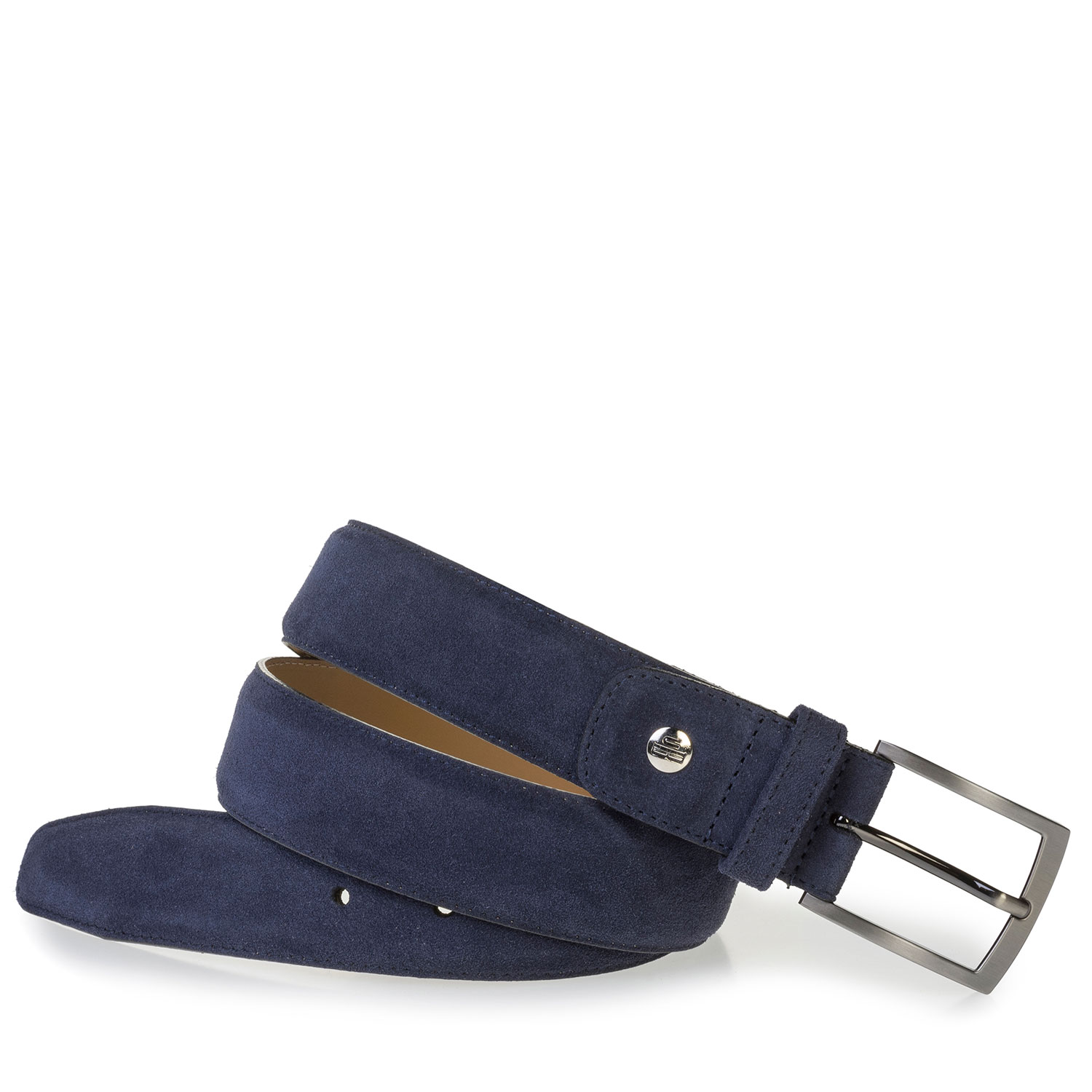 75076/42 - Blue suede belt 75076/42 - Blue suede belt