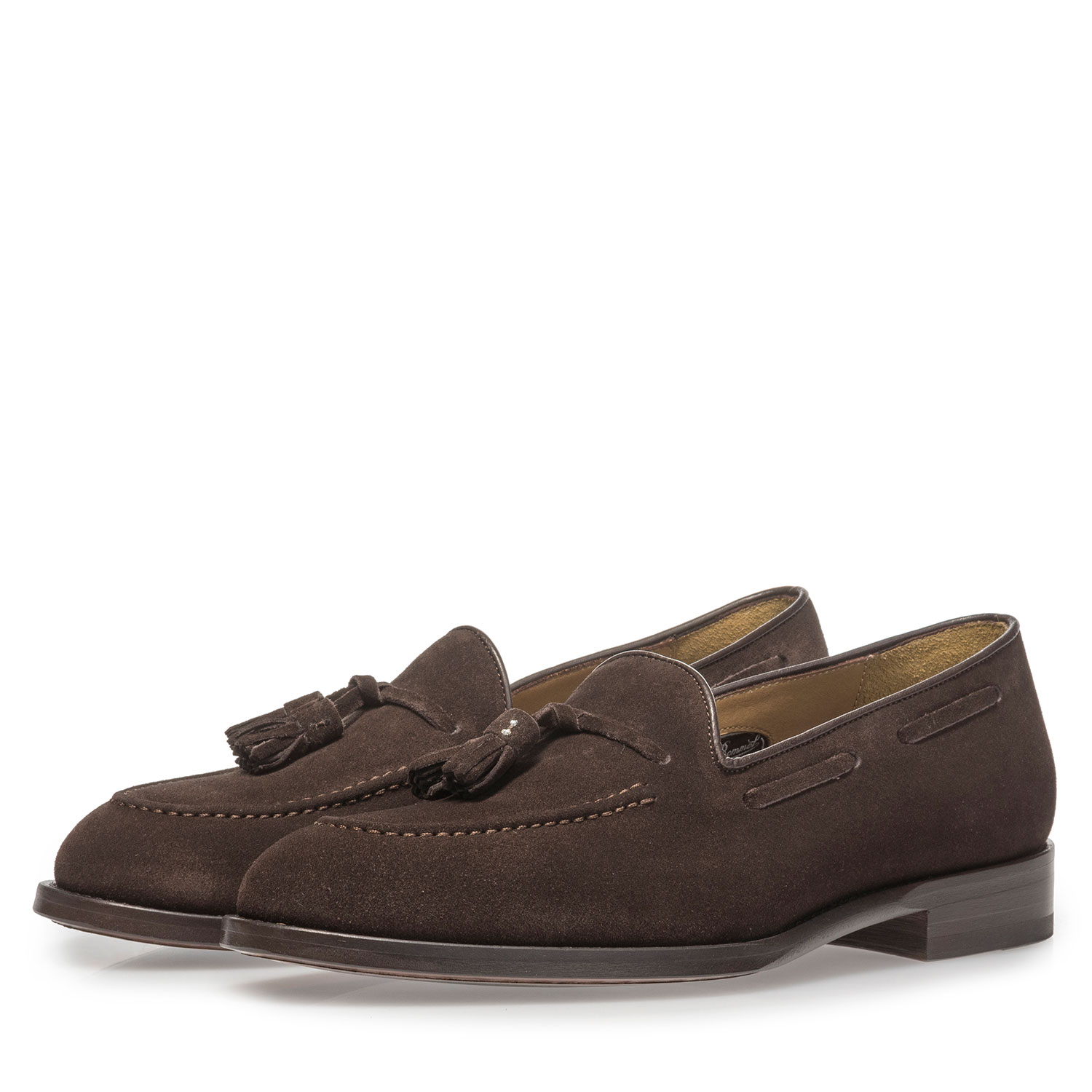 11131/04 - Dunkelbrauner Wildleder-Loafer 11131/04 - Dunkelbrauner Wildleder-Loafer