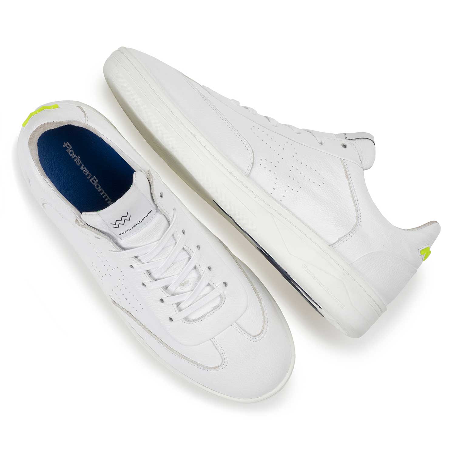 16255/05 - Weißer Leder-Sneaker 16255/05 - Weißer Leder-Sneaker