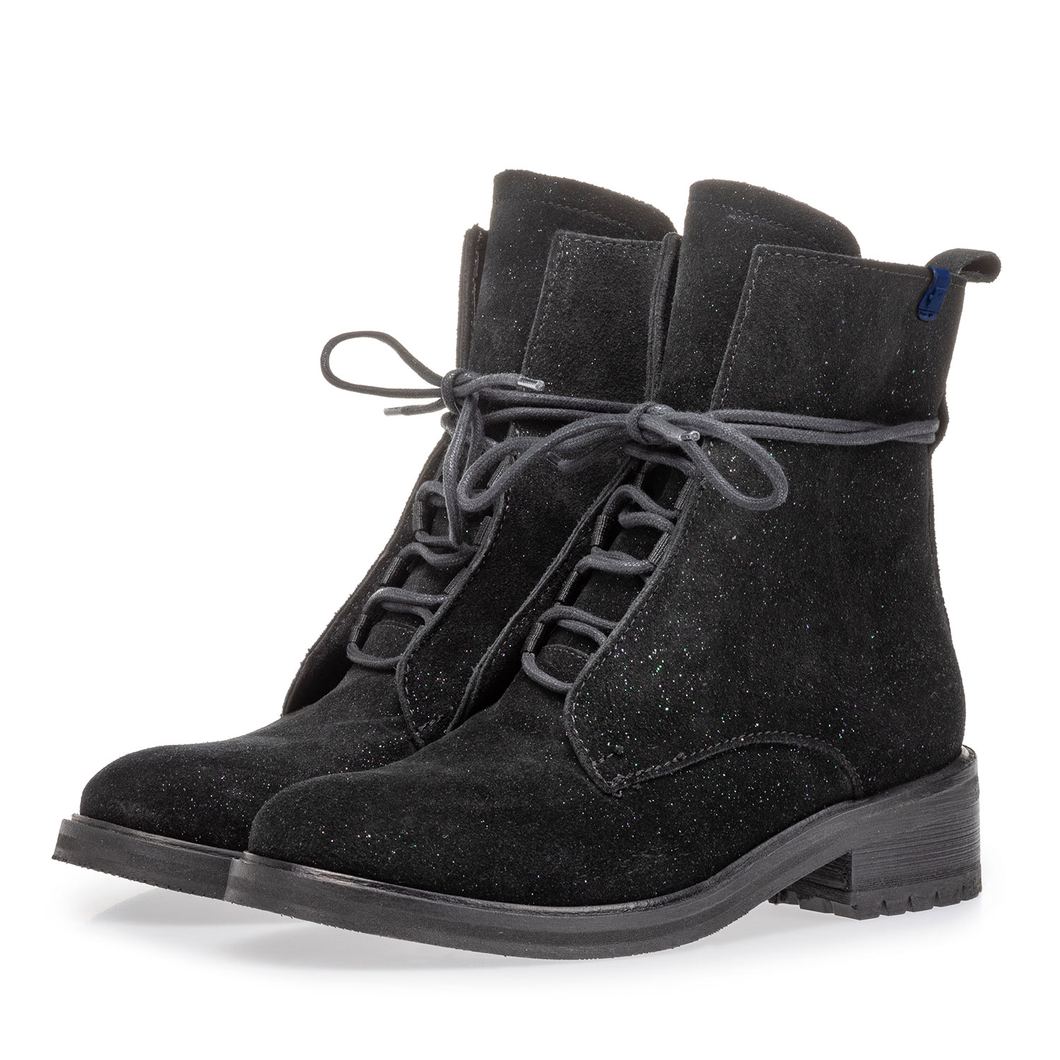 85647/00 - Schnürstiefel schwarz Wildleder 85647/00 - Schnürstiefel schwarz Wildleder