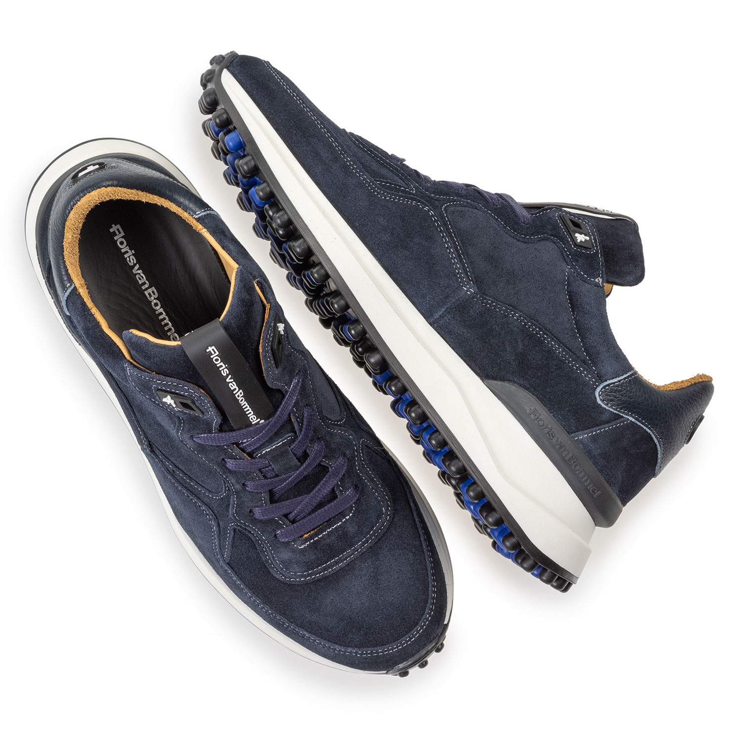16301/22 - Blauer Wildleder-Sneaker 16301/22 - Blauer Wildleder-Sneaker