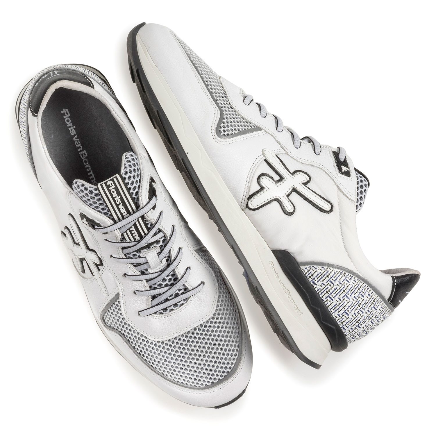 16346/11 - Weißer Wildleder-Sneaker 16346/11 - Weißer Wildleder-Sneaker