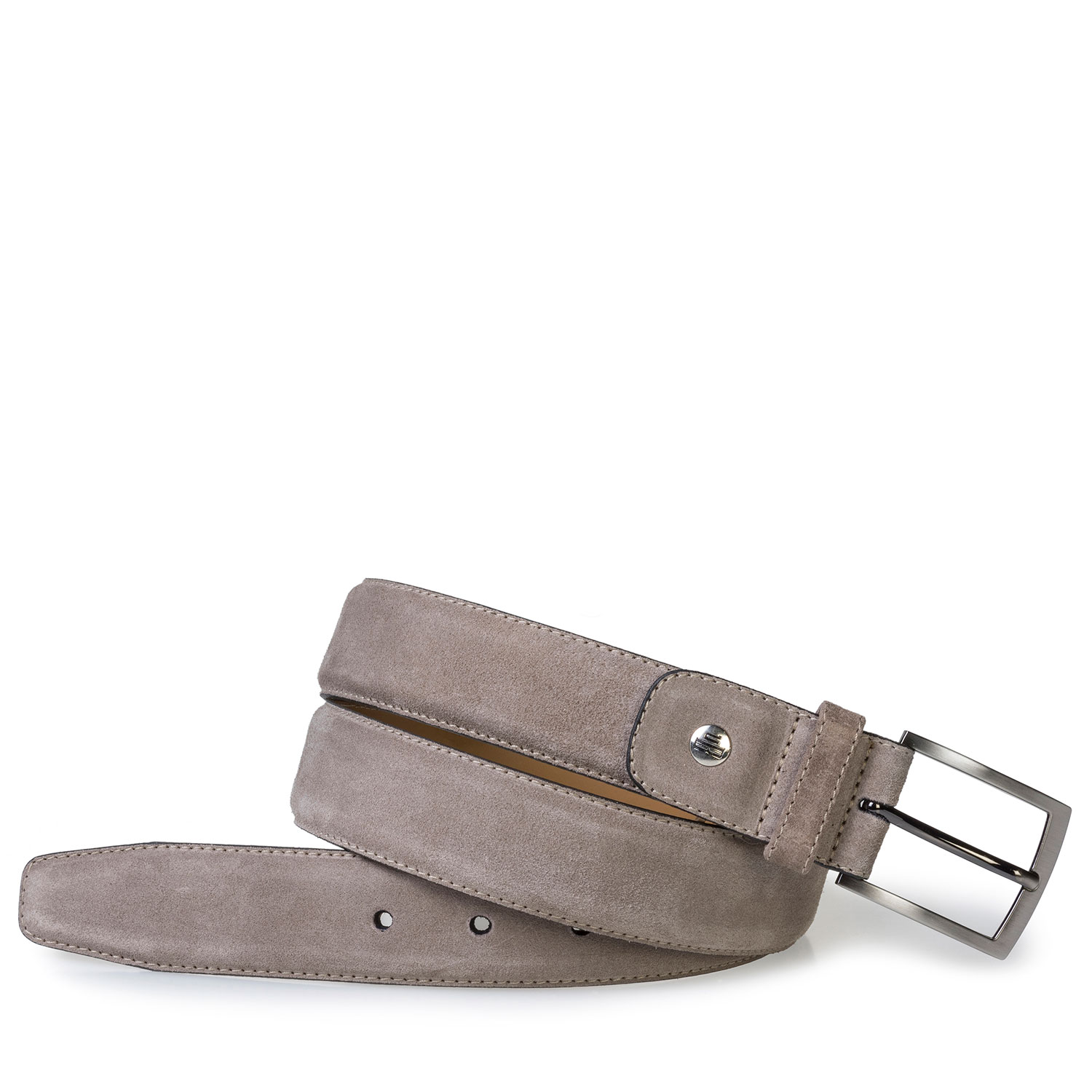 75076/38 - Taupe-coloured suede belt 75076/38 - Taupe-coloured suede belt
