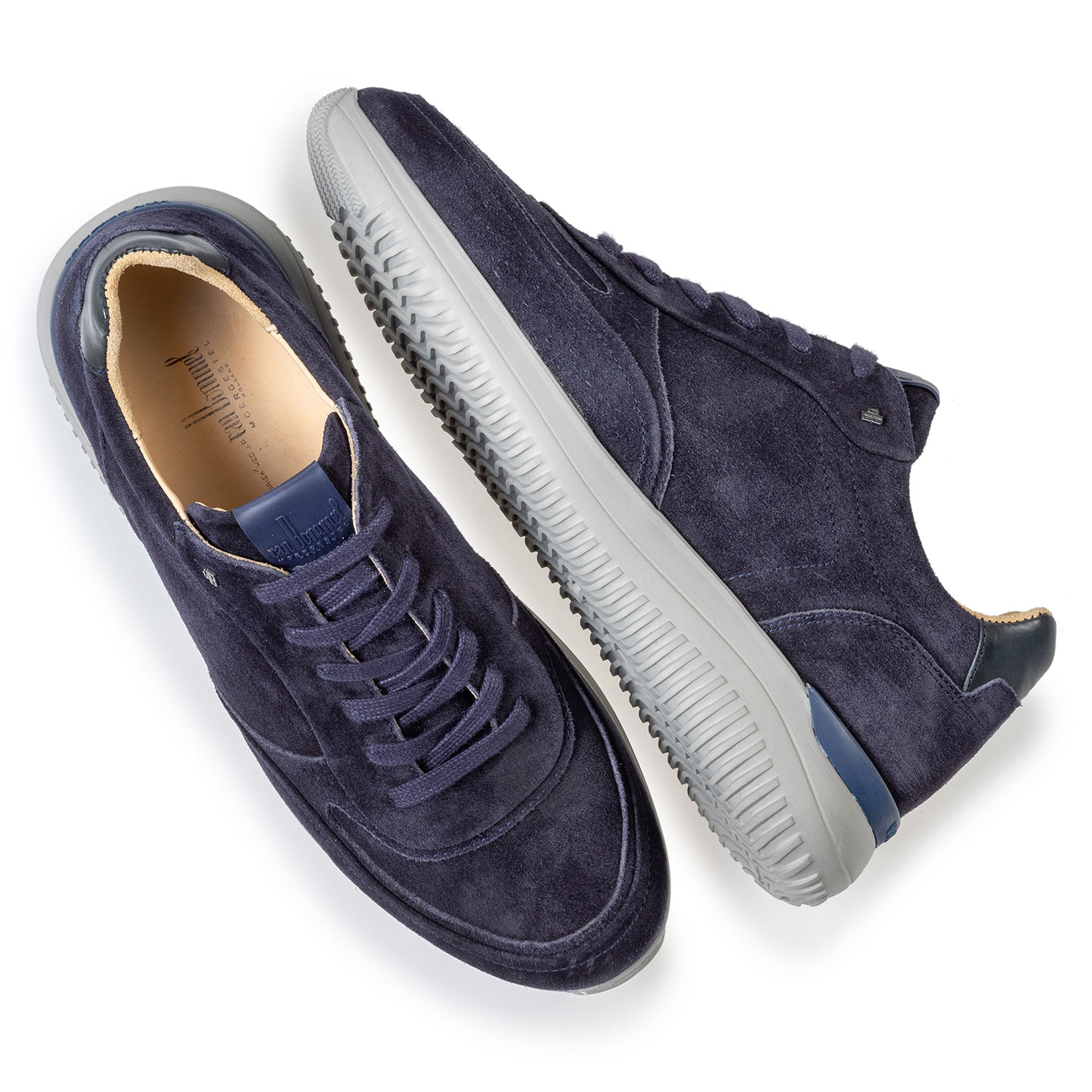 16306/11 - Blauer Wildleder-Sneaker 16306/11 - Blauer Wildleder-Sneaker