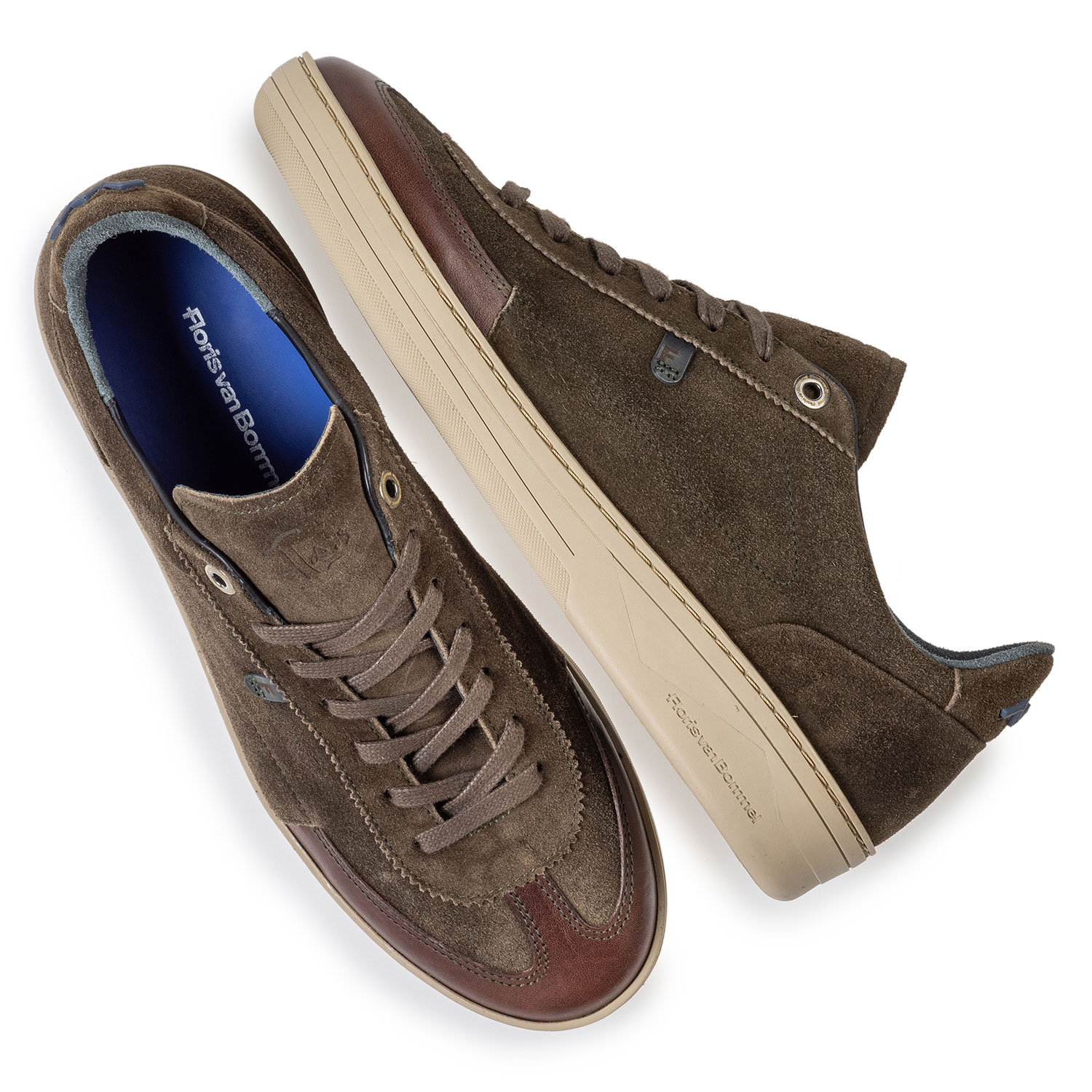 16267/05 - Sneaker suede leather dark green 16267/05 - Sneaker suede leather dark green