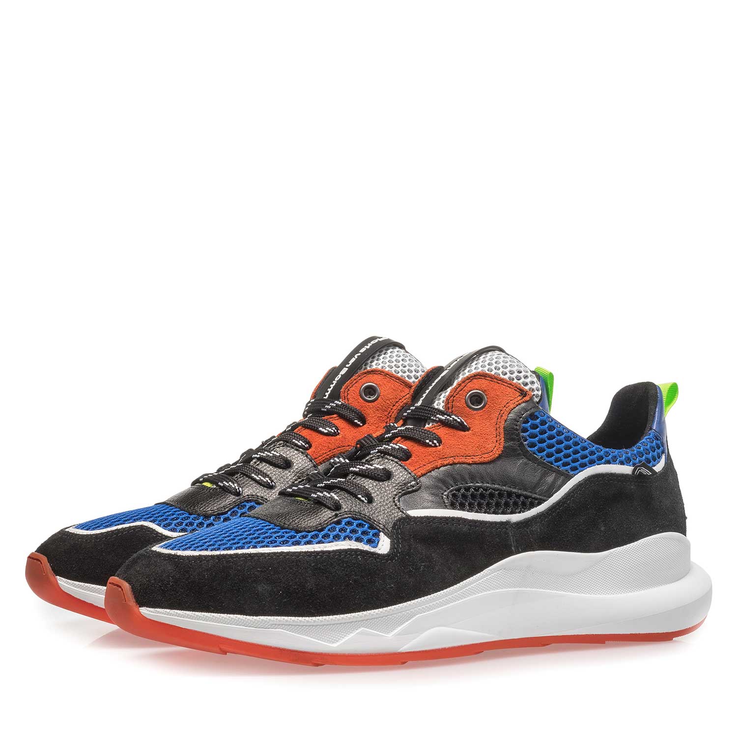 16269/07 - Schwarzer Wildleder-Sneaker 16269/07 - Schwarzer Wildleder-Sneaker