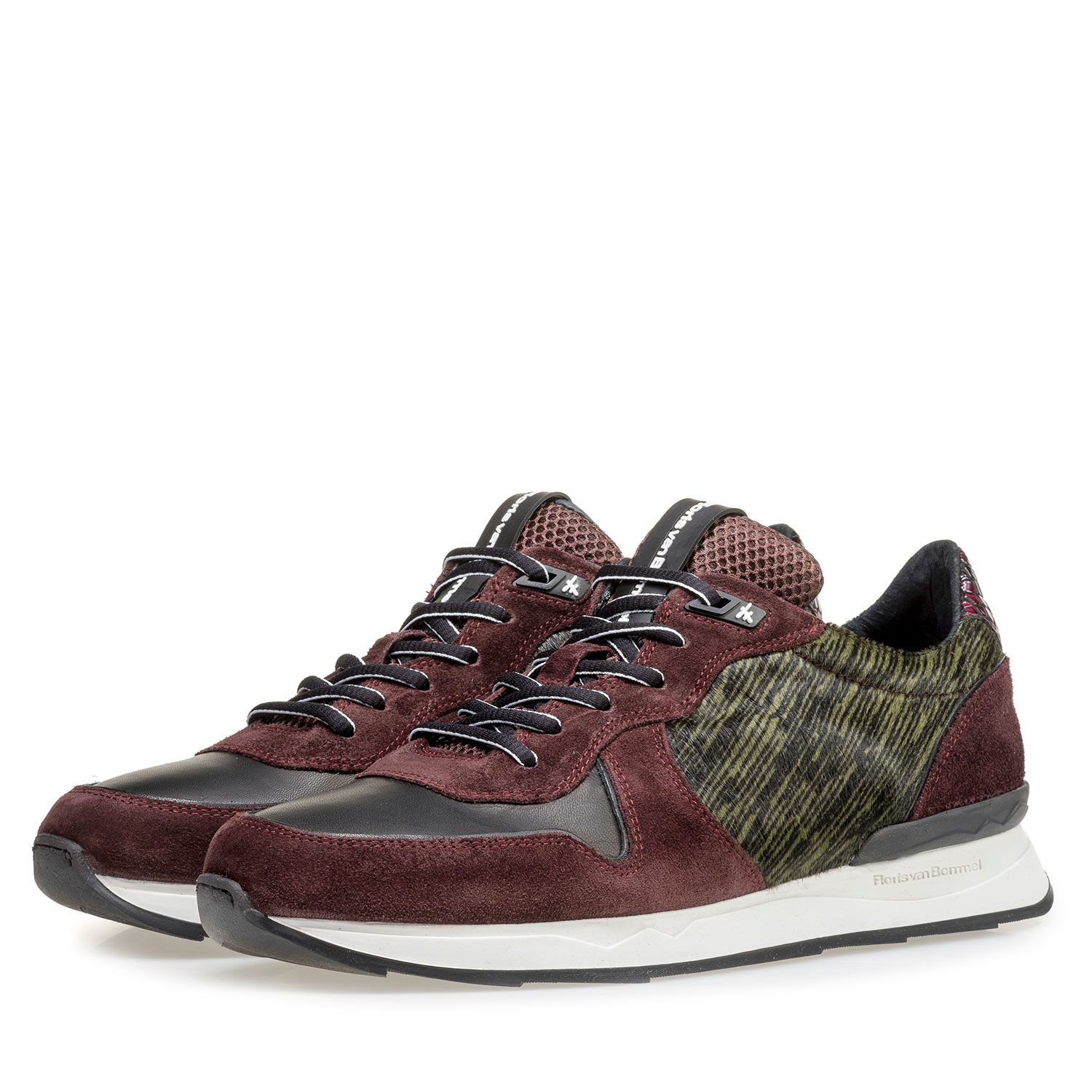 16291/10 - Roter Wildleder-Sneaker 16291/10 - Roter Wildleder-Sneaker