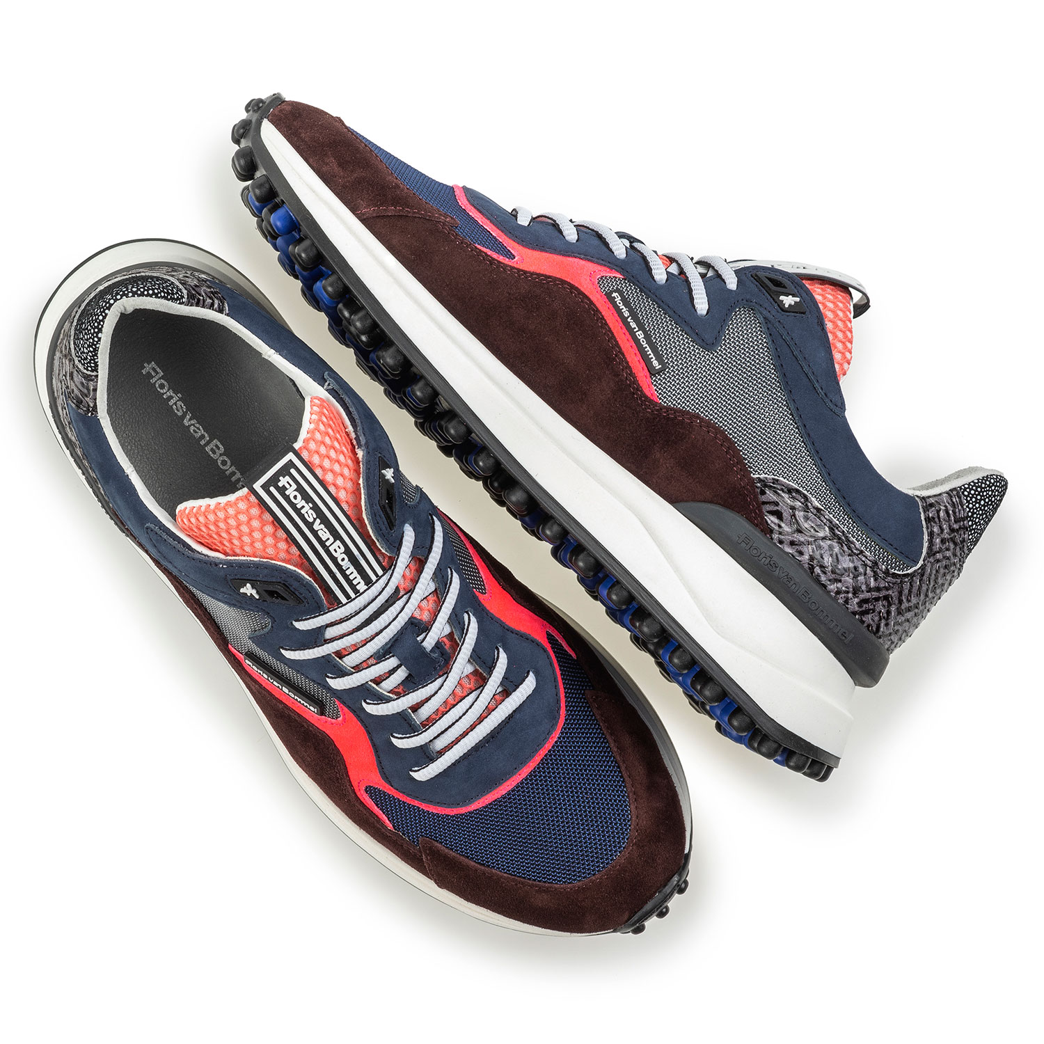 16339/08 - Roter Wildleder-Sneaker 16339/08 - Roter Wildleder-Sneaker