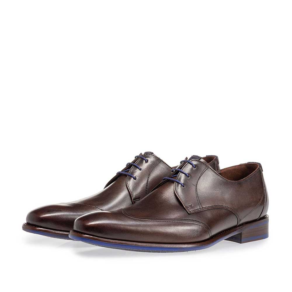 18133/03 - Lace shoe dark brown calf leather 18133/03 - Lace shoe dark brown calf leather