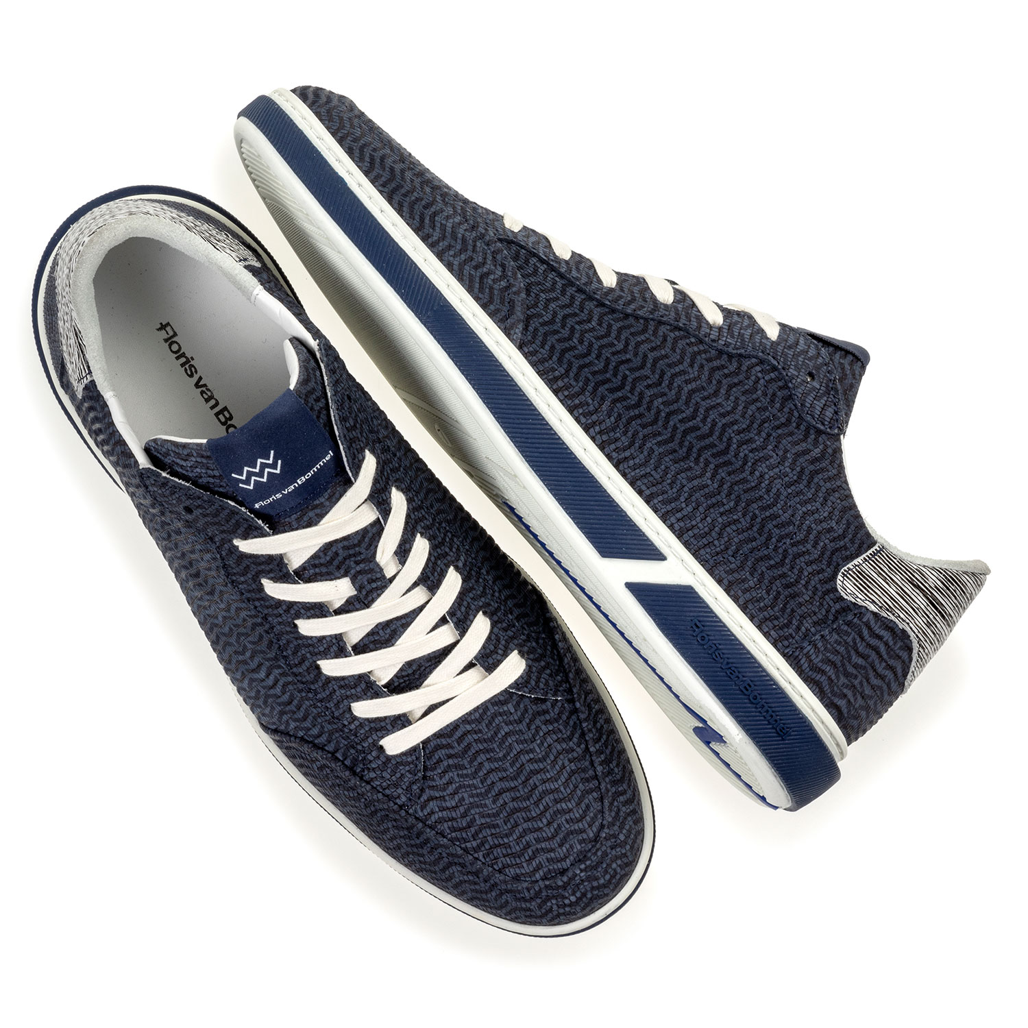 13350/18 - Sneaker nubuck leather blue 13350/18 - Sneaker nubuck leather blue