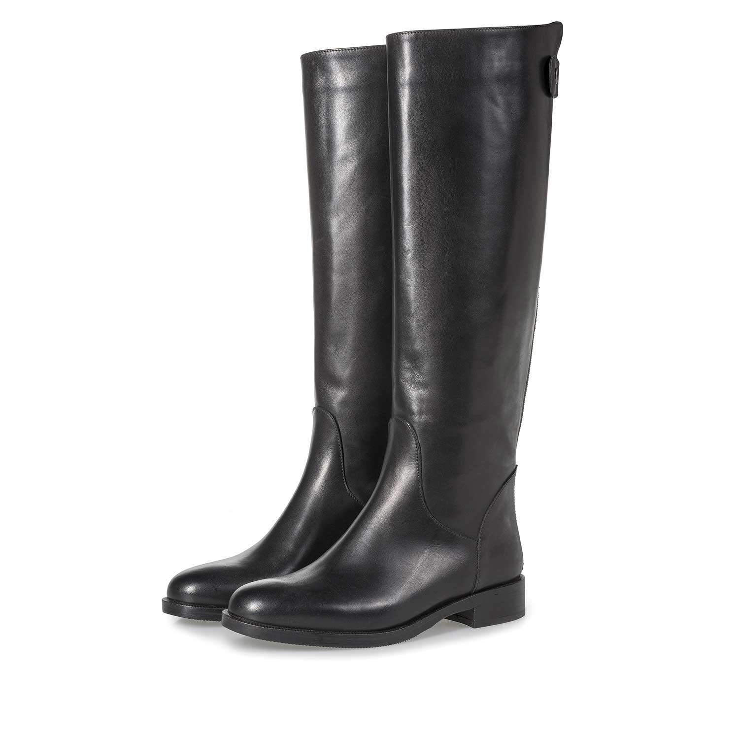 85715/00 - Black calf leather high boots 85715/00 - Black calf leather high boots