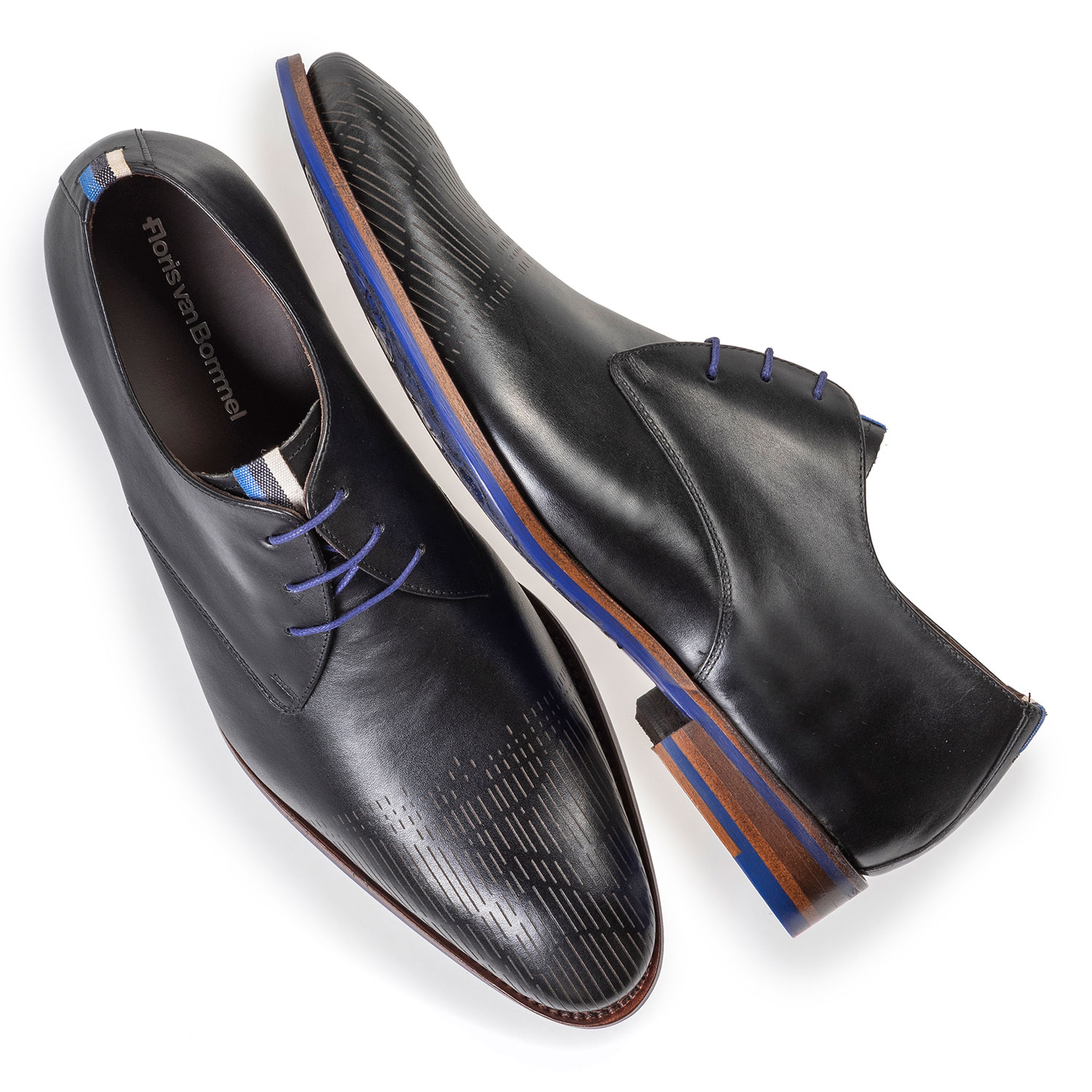 18276/02 - Black calf leather lace shoe 18276/02 - Black calf leather lace shoe