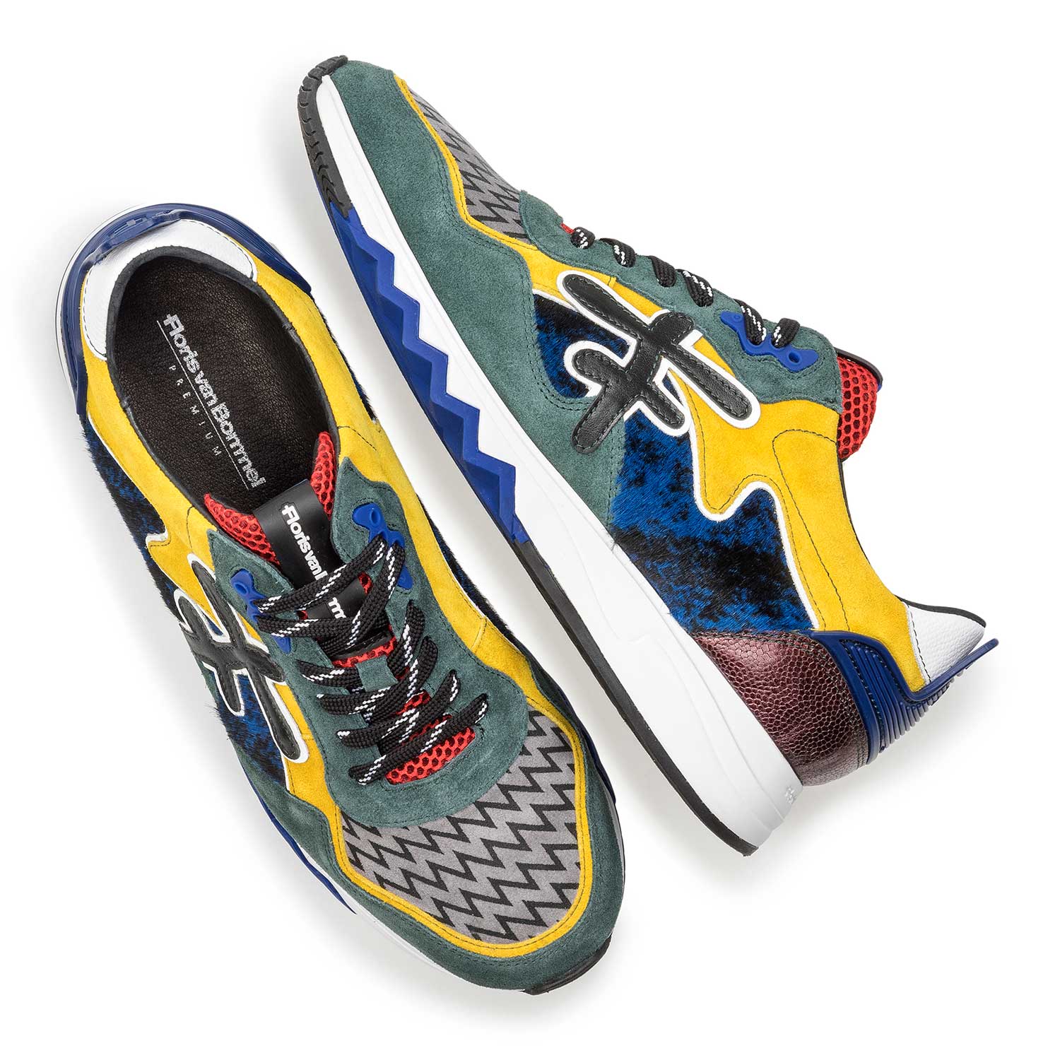 16194/02 - Mehrfarbiger Premium Sneaker 16194/02 - Mehrfarbiger Premium Sneaker