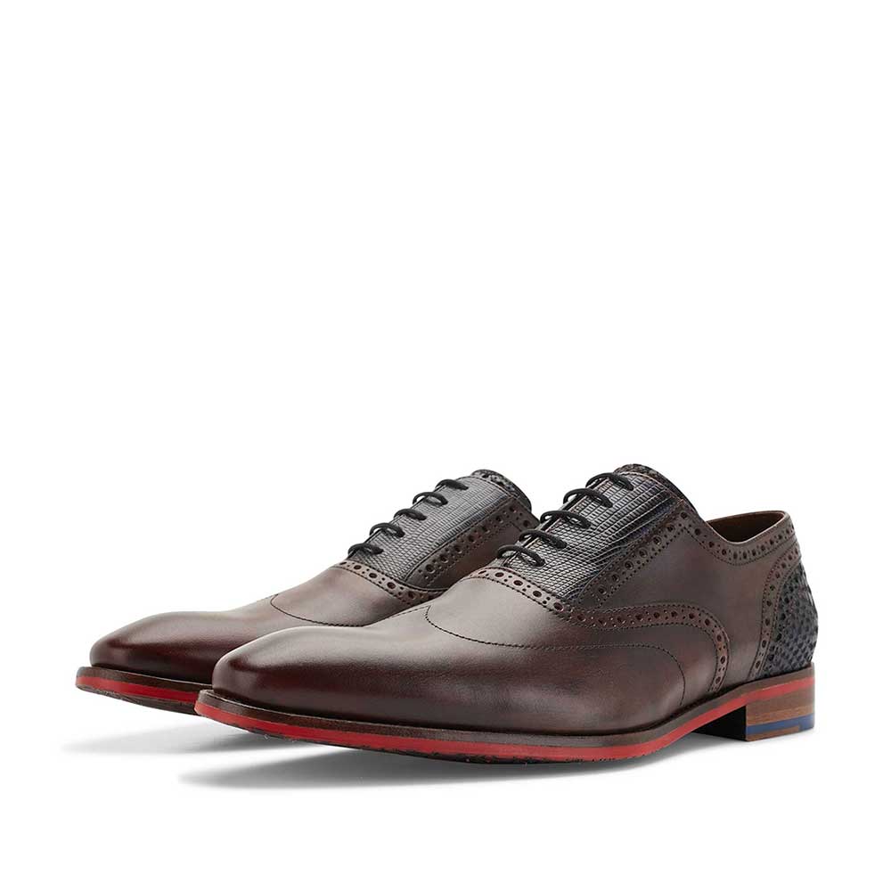 19062/02 - Brown leather lace shoe 19062/02 - Brown leather lace shoe